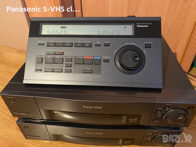 Panasonic NV-HS900 Super-VHS recorder set 2 броя, снимка 2 - Плейъри, домашно кино, прожектори - 44465385