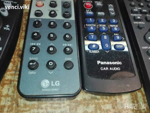 Дистанционни за cd-dvd-car audio, снимка 3 - Аудиосистеми - 30765420