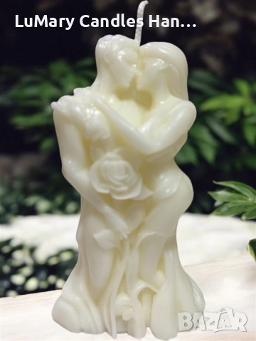 Свещ “ Прегръдка”, снимка 7 - Декорация за дома - 53223573