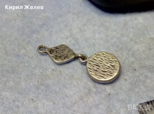 ОКОТО на ШИВА СРЕБЪРЕН ПЕНДАНТ СРЕБРО 925 с ЕСТЕСТВЕН ТРОПИЧЕСКИ МОРСКИ ОХЛЮВ АМОНИТ 34899, снимка 2 - Колиета, медальони, синджири - 49551686