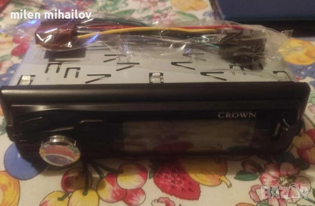car audio плеър CROWN, снимка 3 - Аксесоари и консумативи - 52658241