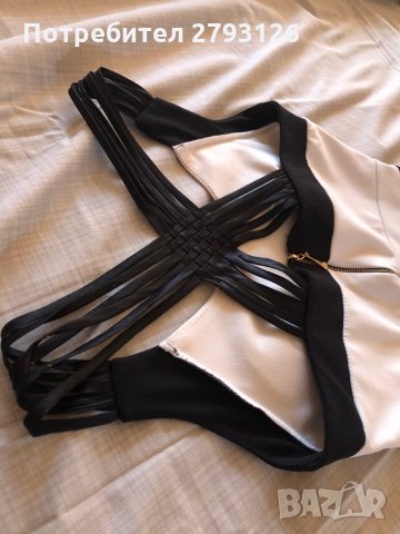 Къса рокля с ефектен гръб , снимка 6 - Рокли - 30279243