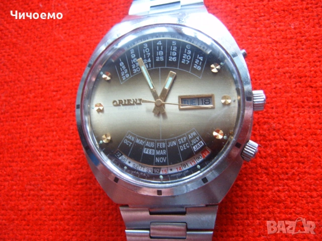 Ориент вечен календар - Ретро КЛАСИКА!, снимка 2 - Антикварни и старинни предмети - 53947298