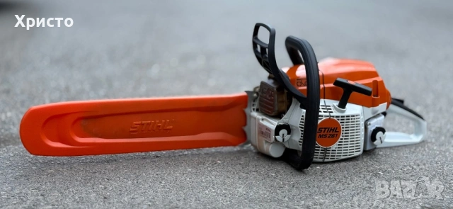 Моторен верижен трион STIHL MS 261, снимка 6 - Градинска техника - 53948240
