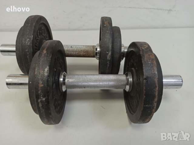 Дъмбели 2x9.5кг 