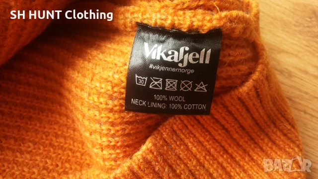 Vikafjell 100% Wool Sweater размер XL пуловер 100% Вълна - 2583, снимка 11 - Пуловери - 54259589