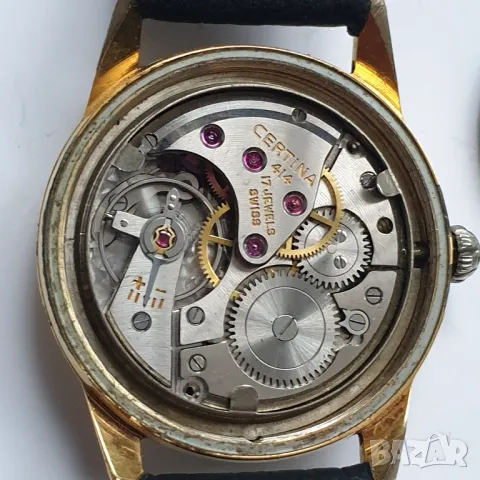 Луксозен мъжки часовник с ръчно навиване Certina 414, снимка 6 - Антикварни и старинни предмети - 49154265
