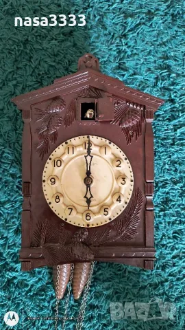 часовник с кукувица , снимка 3 - Стенни часовници - 50418332