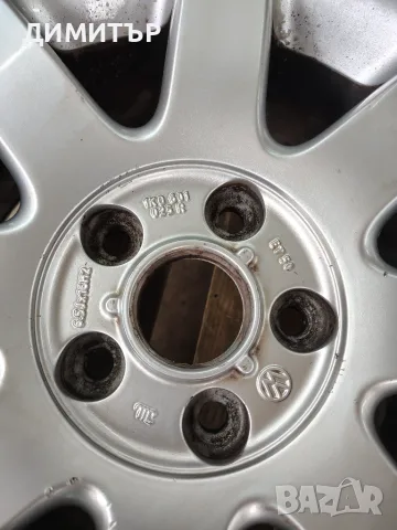 4бр.Алуминиеви джанти 16ки за VW 5x112 6.5j et50 центр.отвор 57.1, снимка 3 - Гуми и джанти - 55774677