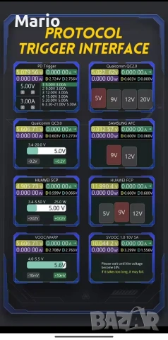 Fnirsi fnb58 usb тестер, снимка 6 - Друга електроника - 53090516