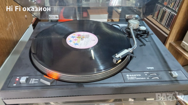 Грамофон SANYO TP 728, снимка 2 - Грамофони - 51877869