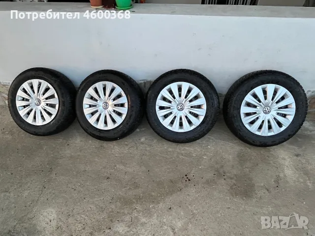 Железни джанти с зимни гуми 195/65/15 DOT2025