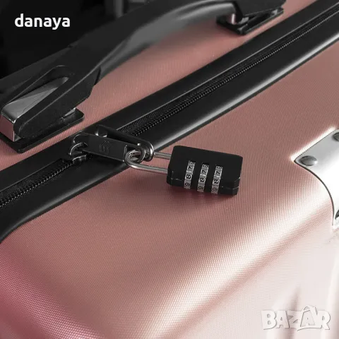 5848 Катинар с 3 цифрен код за багаж катинар с шифър за куфари раници сакове, снимка 3 - Други спортове - 49965284