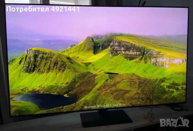 Samsung 65" Q80A QLED 4K Smart TV 120 Hz - отлично състояние