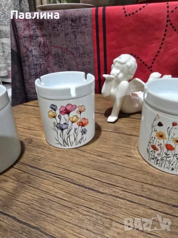 Нови порцеланови пепелници, снимка 2 - Други - 52849788