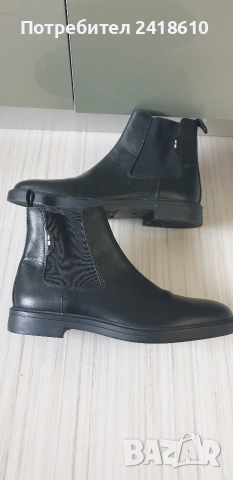 Hugo Boss Leather Size 45/29см ОРИГИНАЛ! Мъжки Ниски Боти от ест. кожа!, снимка 11 - Спортно елегантни обувки - 53736202