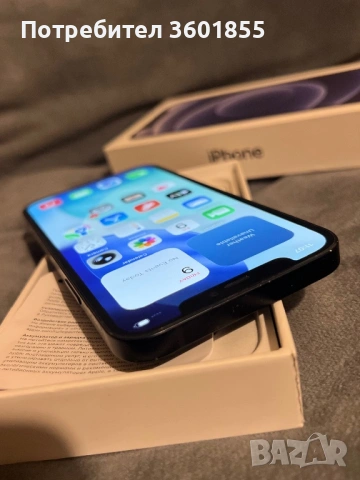 iPhone 12 128GB Black, снимка 6 - Apple iPhone - 53048681