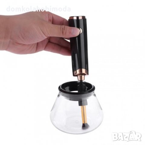 Електрическа машинка за почистване на четки за грим, 8 силиконови накрайника, снимка 7 - Други - 31862091