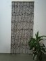 Декоративно пано - завеса дърво, ръчна изработка, 40 ресни, снимка 1