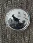 Продавам сребърна монета 1oz Лунар 2027 - Коза. , снимка 1