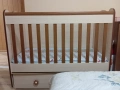 Детско/бебешко дървено легло, снимка 2