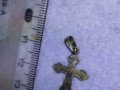 СПАСИ и СОХРАНИ Старинно СРЕБЪРНО ПРАВОСЛАВНО РАЗПЯТИЕ КРЪСТ СРЕБРО 925 с ПЕЧАТ на МАЙСТОРА 40531, снимка 6