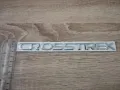 Subaru Crosstrek сребриста емблема надпис, снимка 6