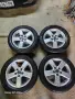 Джанти с гуми 5×112/16 цола vw golf pasat sharan , снимка 1