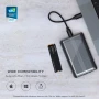 Satechi Кутия за USB4 NVMe M.2 SSD, 40Gbps, до 16TB, алуминиев корпус със силиконови щифтове..., снимка 4