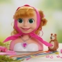 Кукла за прически „Маша и мечокът“ – Торс с дълга коса и аксесоари за оформяне, снимка 1
