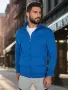 Мъжки суичър с цип и стояща яка, 3цвята , снимка 2