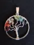 Нов амулет "Дървото на Живота" с Естествени Камъни, снимка 1