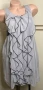 Сива рокля жабо, снимка 10