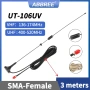 UT-106UV магнитна автомобилна антена VHF/UHF SMA Female за радиостанции, снимка 1