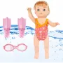 Водоустойчива, плуваща кукла за игра във водата, снимка 3