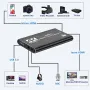 Сплитер HDMI 4K,, Sundiguer, 4K, HDMI, портове, USB3.0, Черен, снимка 6