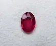 Естествен рубин в най-добрия червен цвят 0.53кт! Сертифициран! Нов!, снимка 3