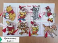 Мартеници-ръчно рисувани герои 0,45 ст , снимка 7