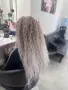 Удължаване на коса със синтетични къдрици, снимка 4