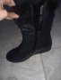 Черни Боти/изкуствена кожа 37 номер , снимка 2