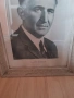 Портрет на Тодор Живков в дървена рамка, ретро, снимка 3
