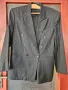 Мъжко вълнено сако тъмно сиво , снимка 1