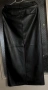 Нова дълга черна лъскава кожена пола "Amisu" / "Амису" с етикет, номер 48, размер "S", снимка 3