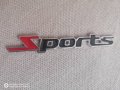 Метална и пластмасова релефна емблема Sport Спорт и Спортс за залепване на кола автомобил джип ван, снимка 2