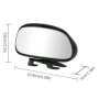Огледало за мъртва точка Automat, 10.9см, Черно, снимка 4