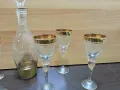 ретро стъклени чаши и гарафа, снимка 3
