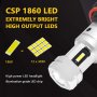 Комплект 2бр Philips chip Led Диодни крушки Н7 12V,100W ,10000Lm без вентилатор +200% повече светлин, снимка 7