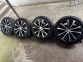 Оригинални джанти 18 цола 5х112 за Мерцеде Е-класа W213 със зимни гуми 245/45/18, снимка 1