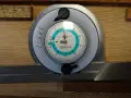 Машинен индикаторен ъгломер TESA EAC dial bevel protractor L-200 5′, снимка 2