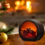 LED декоративна мини камина с имитация на пламък, снимка 4